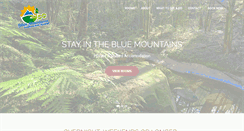 Desktop Screenshot of bluemountainsbackpackerhostel.com.au